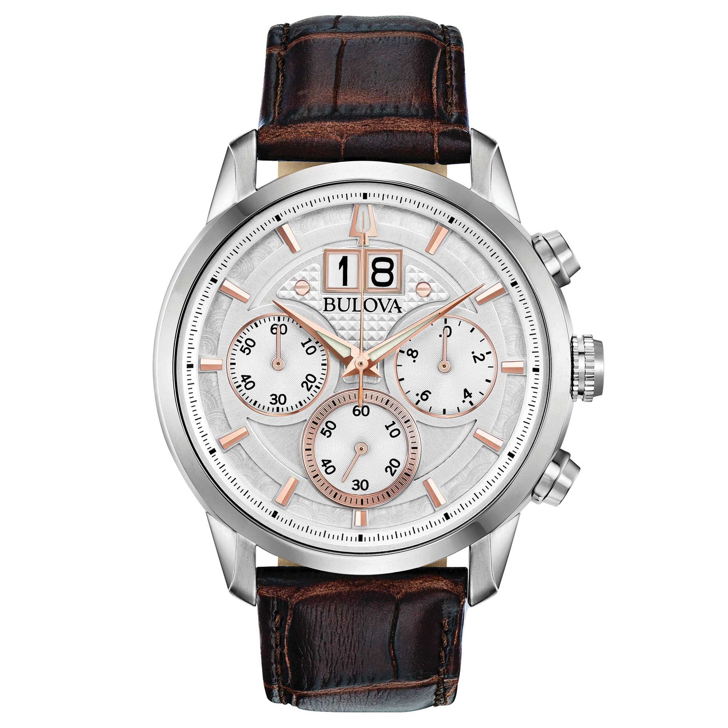 BULOVA CRONO 96B309 Sutton Big Date