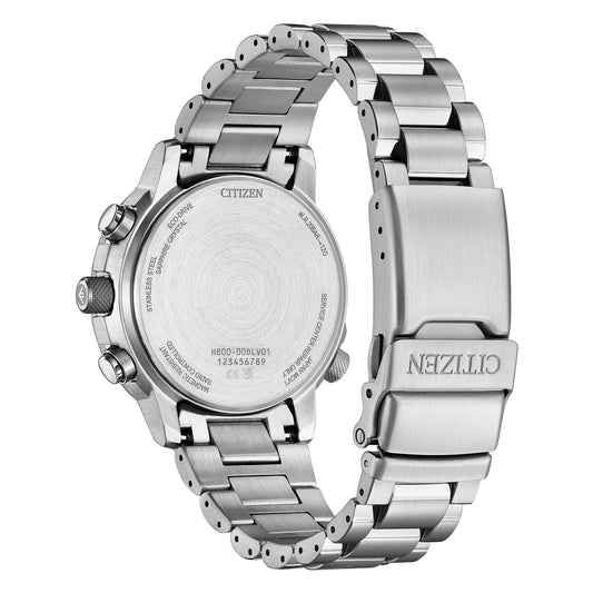 CITIZEN RADIOCONTROLLATO ECO-DRIVE AT8300-58E Crono Pilot Acciaio 41 mm