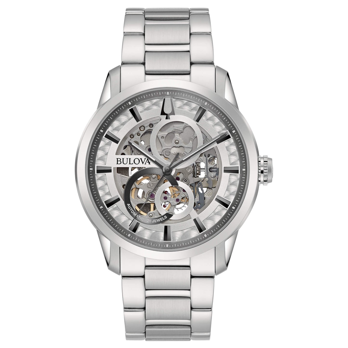 BULOVA AUTOMATICO 96A267 Sutton Skelethon