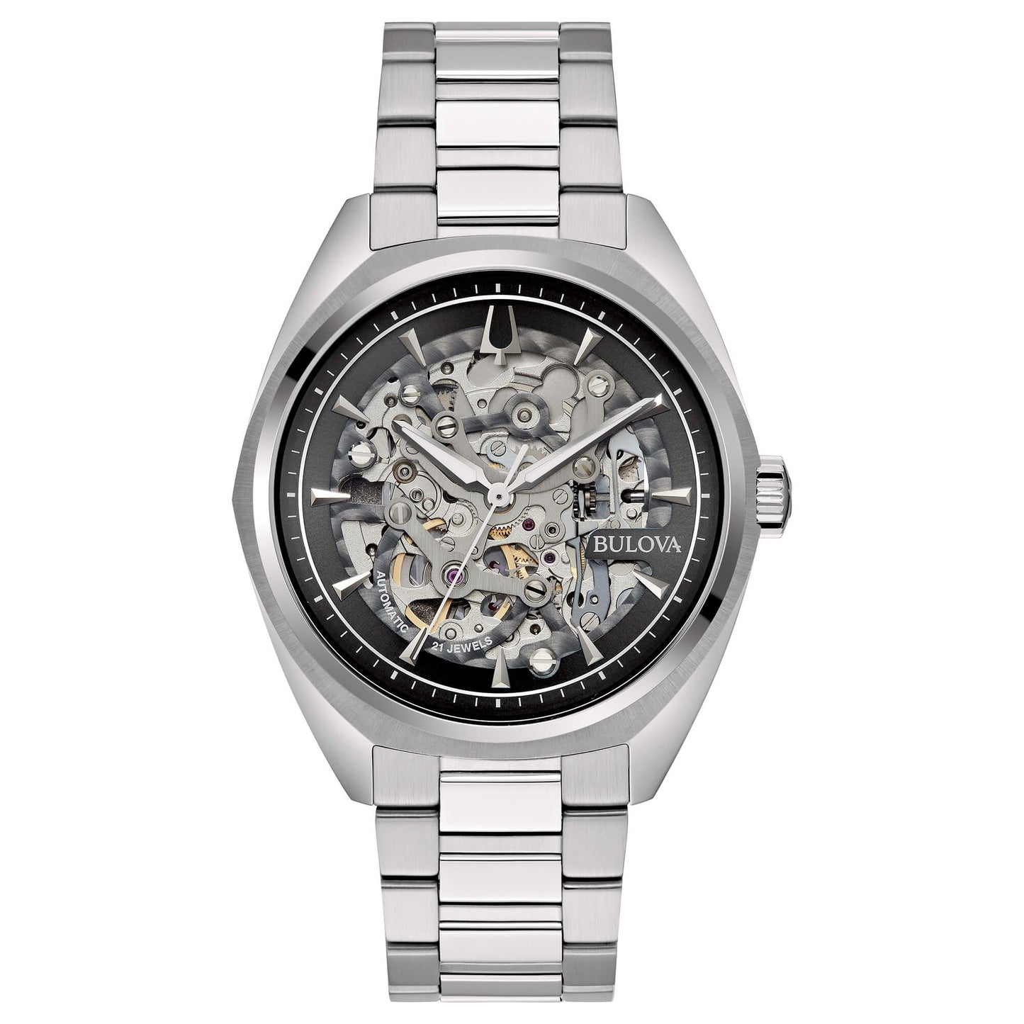 BULOVA 96A293  Surveyor Automatic Skeleton
