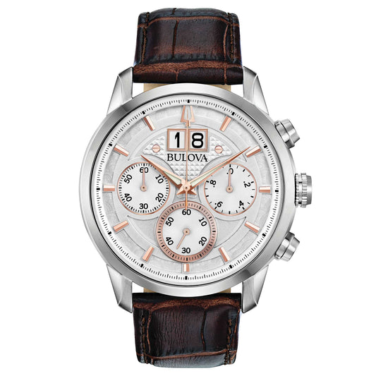 BULOVA CRONO 96B309 Sutton Big Date
