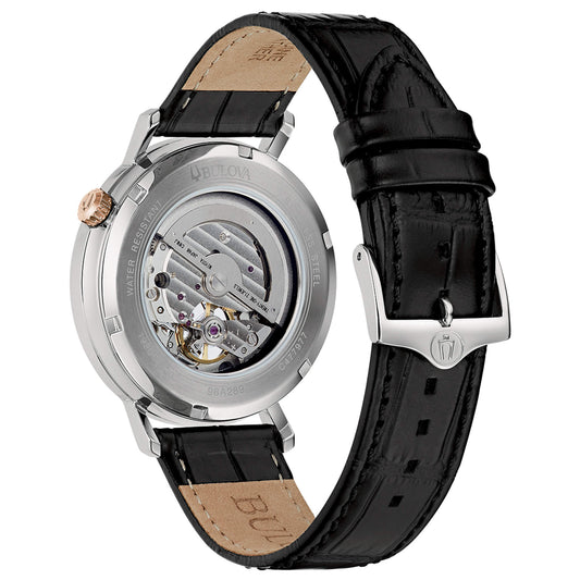BULOVA SCHELETRATO 98A289 Aerojet Automatic