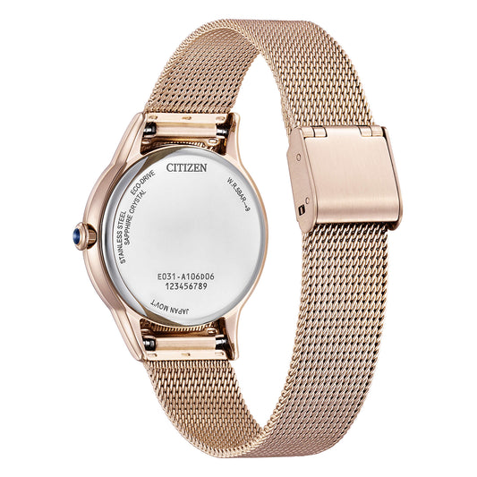 CITIZEN LADY ECO-DRIVE EM1153-88A	Gerbera Lady