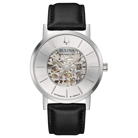 BULOVA AUTOMATICO 96A278 Clipper Skelethon