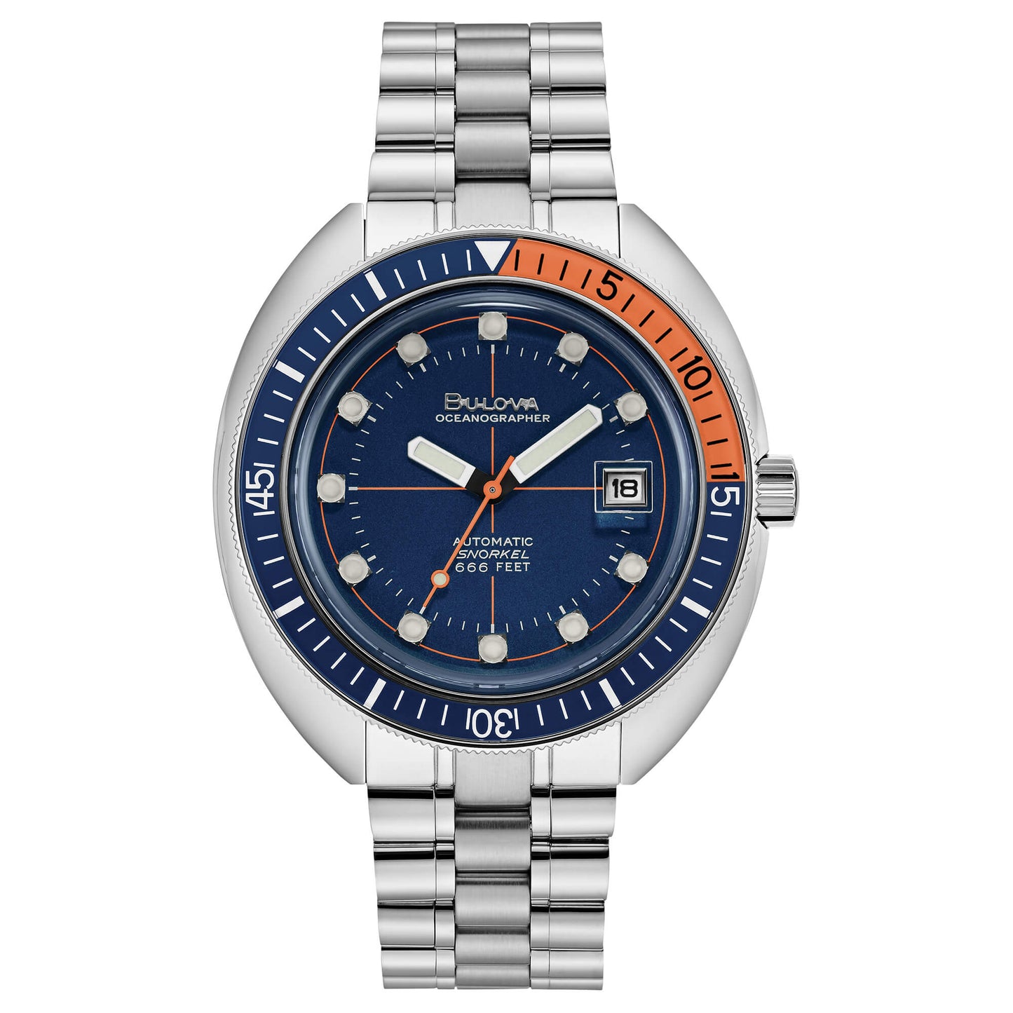 BULOVA SUBACQUEO AUTOMATICO 96B321 Oceanographer - 666 Devil's Diver 44m