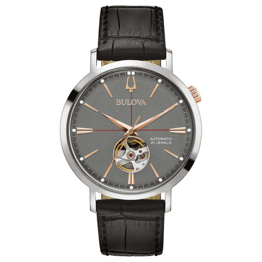 BULOVA SCHELETRATO 98A187 Aerojet Automatic