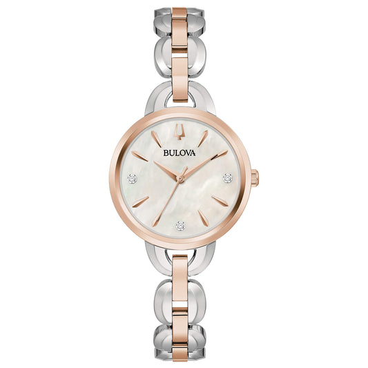 BULOVA 98P210 Classic Diamonds Orologio da donna