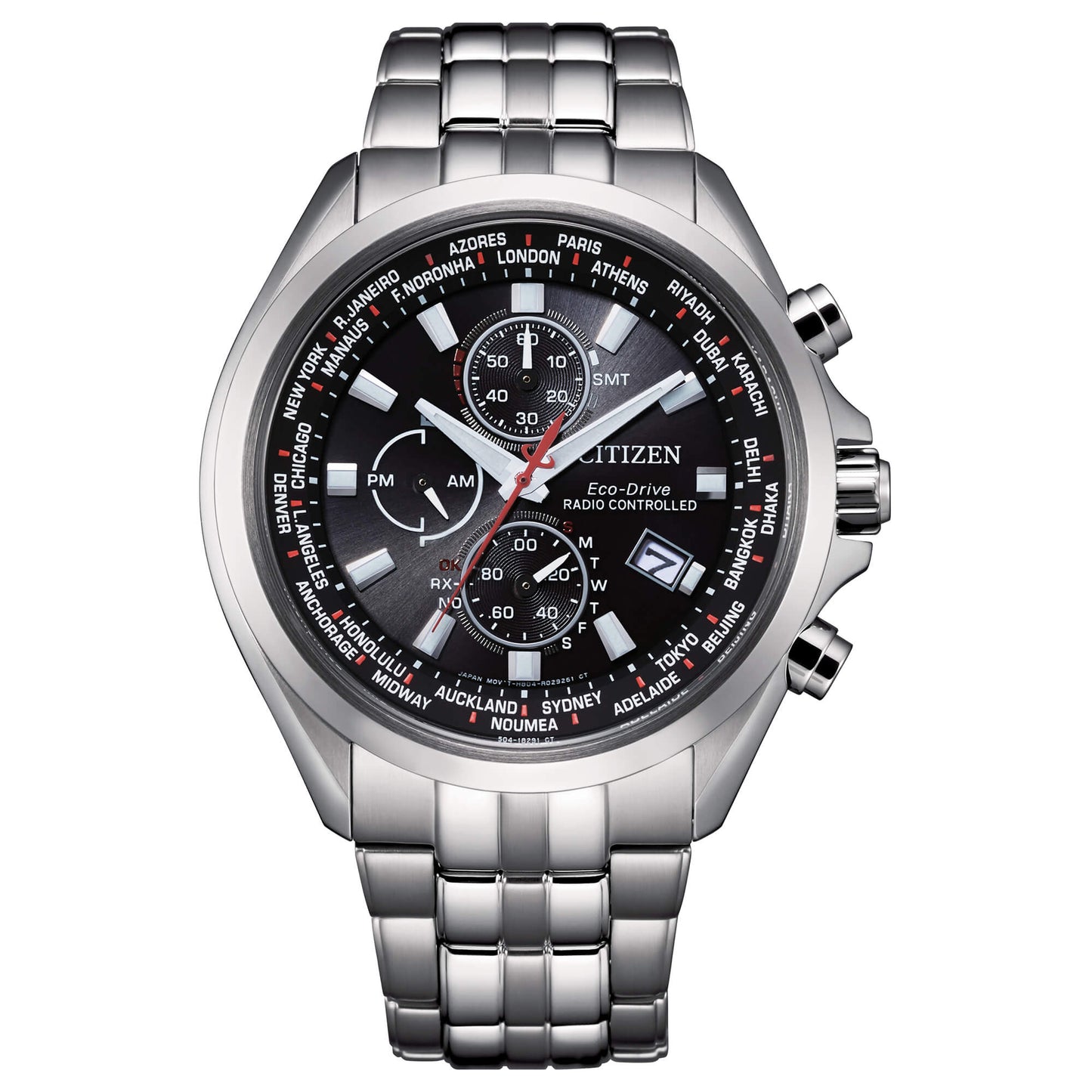 CITIZEN RADIOCONTROLLATO ECO-DRIVE CRONO AT8200-87E H804 Sport