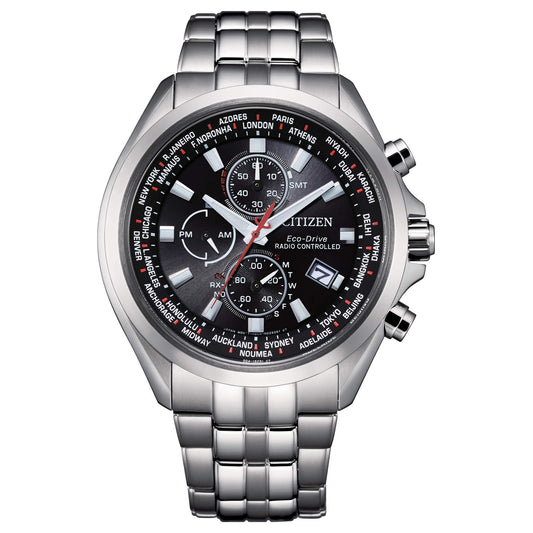 CITIZEN RADIOCONTROLLATO ECO-DRIVE CRONO AT8200-87E H804 Sport